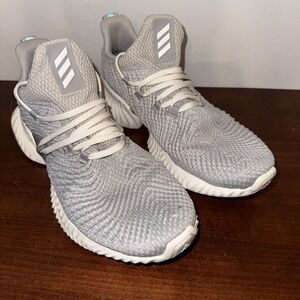 Adidas AlphaBounce Instinct, F36732, Gray/White, Women's‎ Size 8.5
